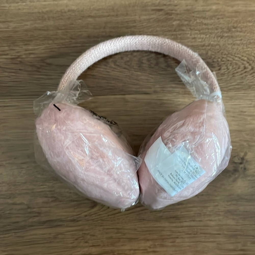 Pink Heart Earmuffs